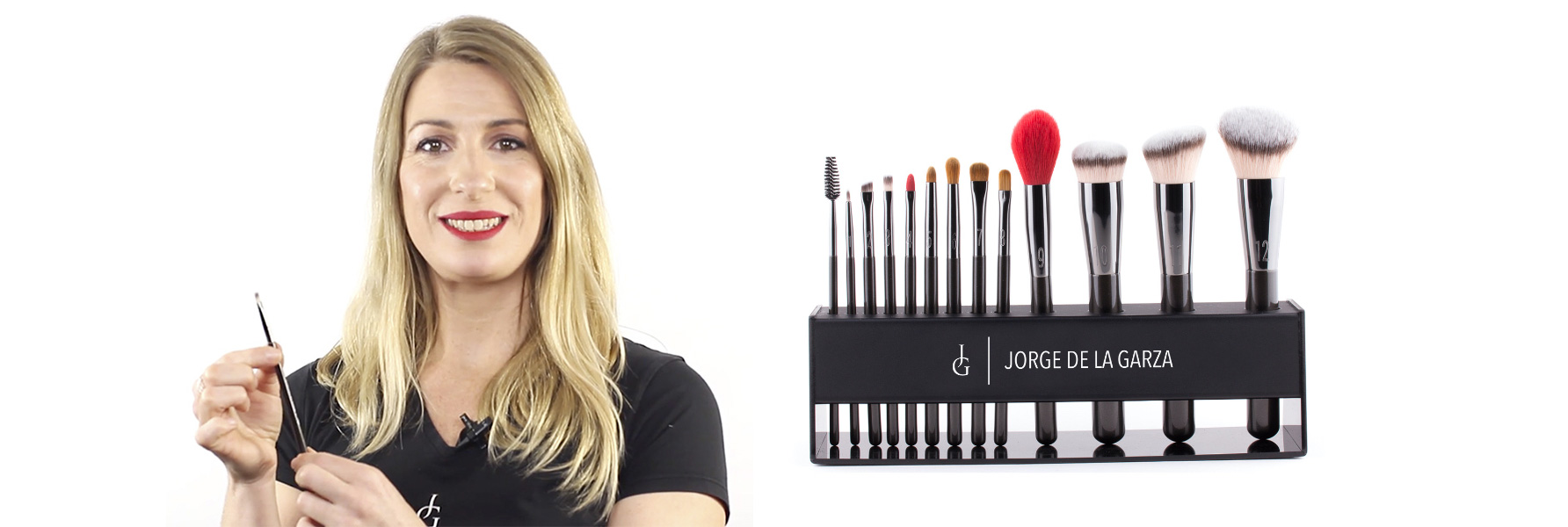 Vídeo guía completa pinceles de maquillaje