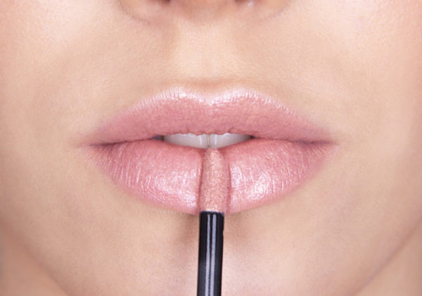 How to get a “biting lips” effect